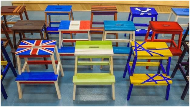 Стул - стремянка (трансформер) своими руками: чертежи с размерами, из дерева, металла