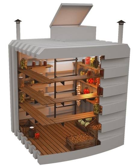 Пластиковый погреб: плюсы и минусы, какой выбрать, установка, фото