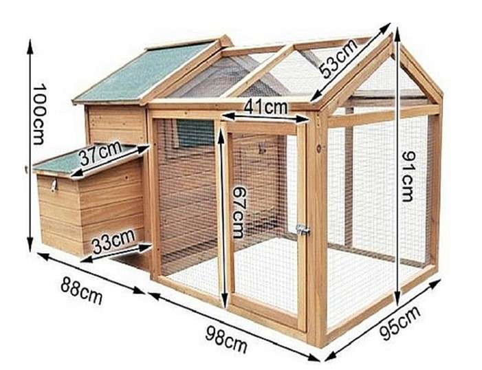 Как построить теплый зимний курятник на 10 кур