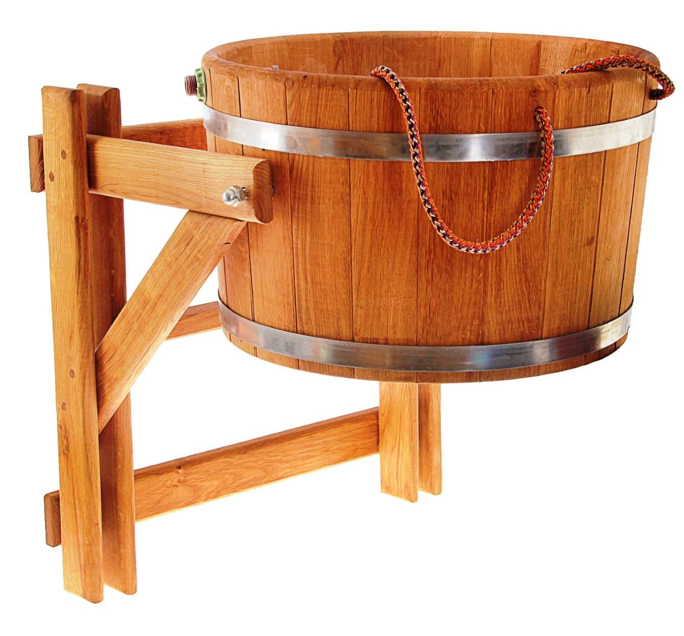 Ведро для обливания в бане своими руками: как установить, как называется