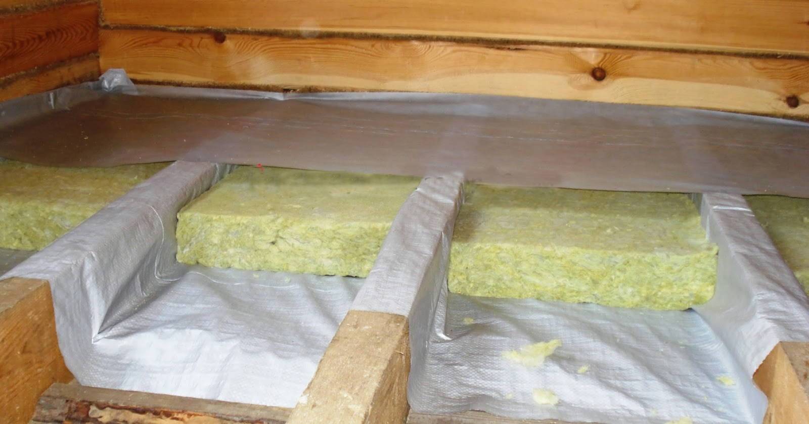 Как правильно утеплить пол в бане своими руками