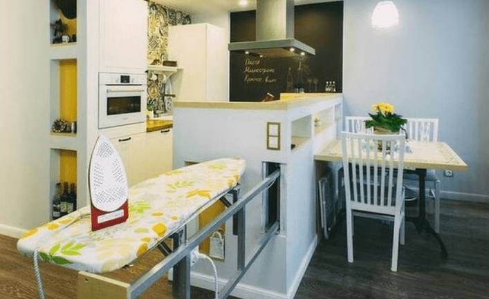 Как сделать гладильную доску своими руками: встроенную, откидную, настенную