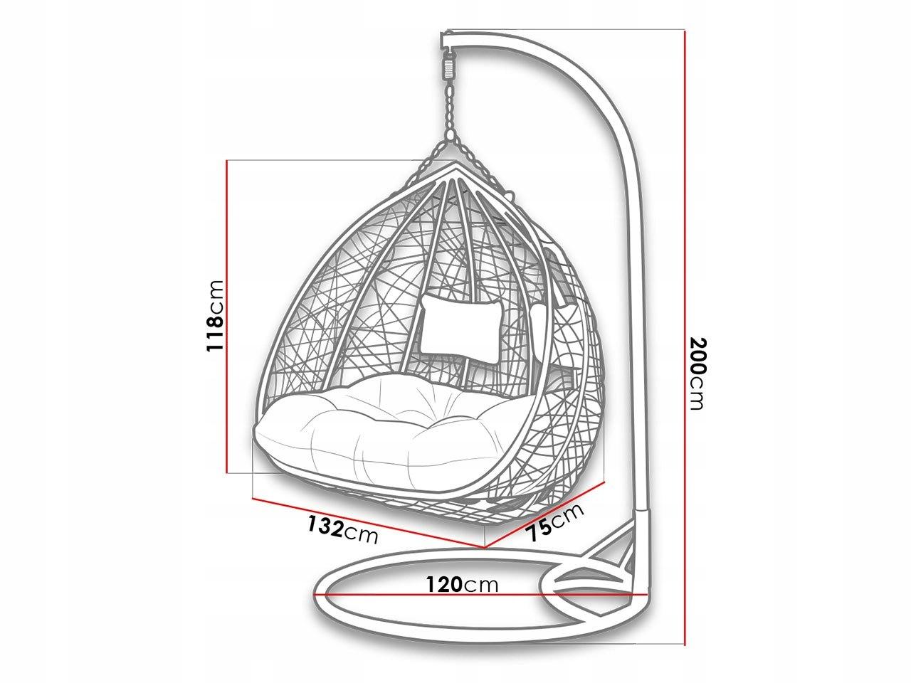 Подвесное кресло-кокон своими руками для дачи: из ротанга, металла, мастер-класс