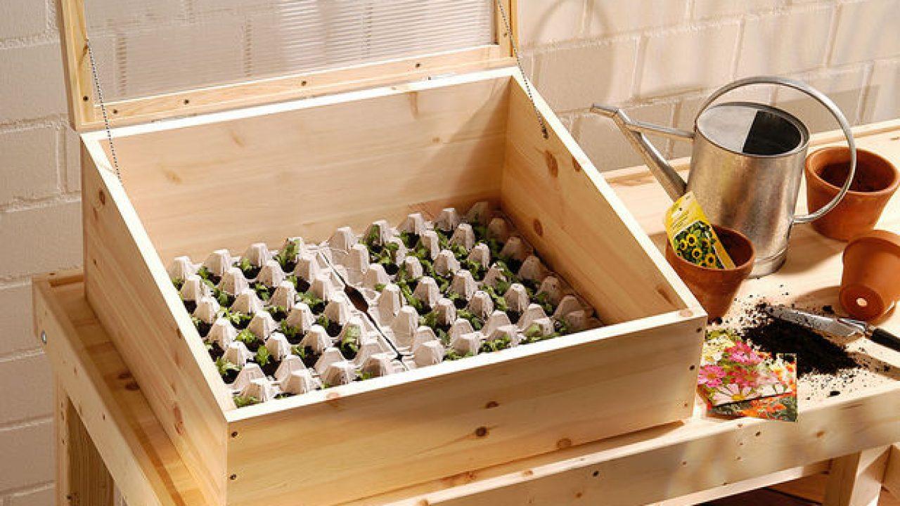 Как сделать ящики для рассады своими руками