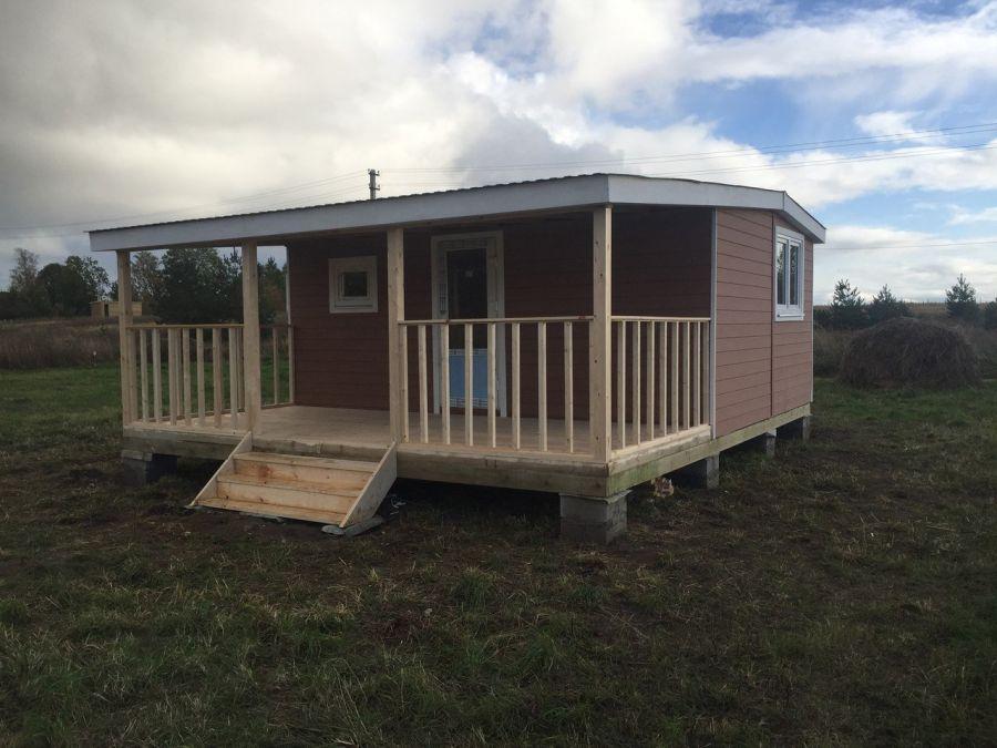 Пристройка веранды к бытовке своими руками: пошагово, проекты, как сделать