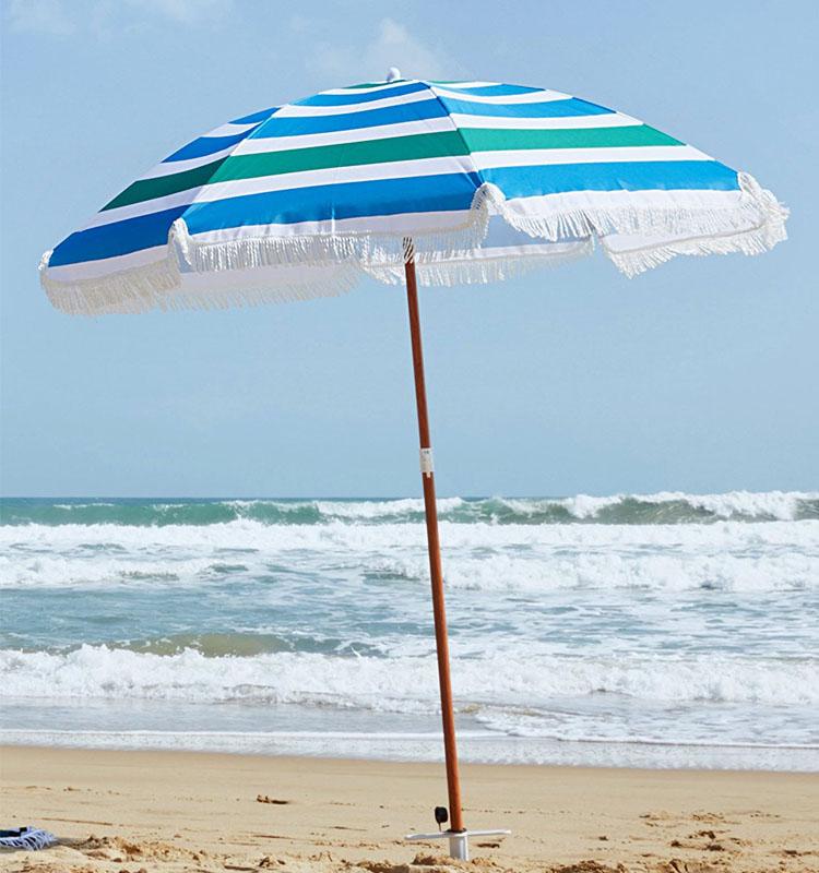 Как сделать уличный пляжный зонт своими руками