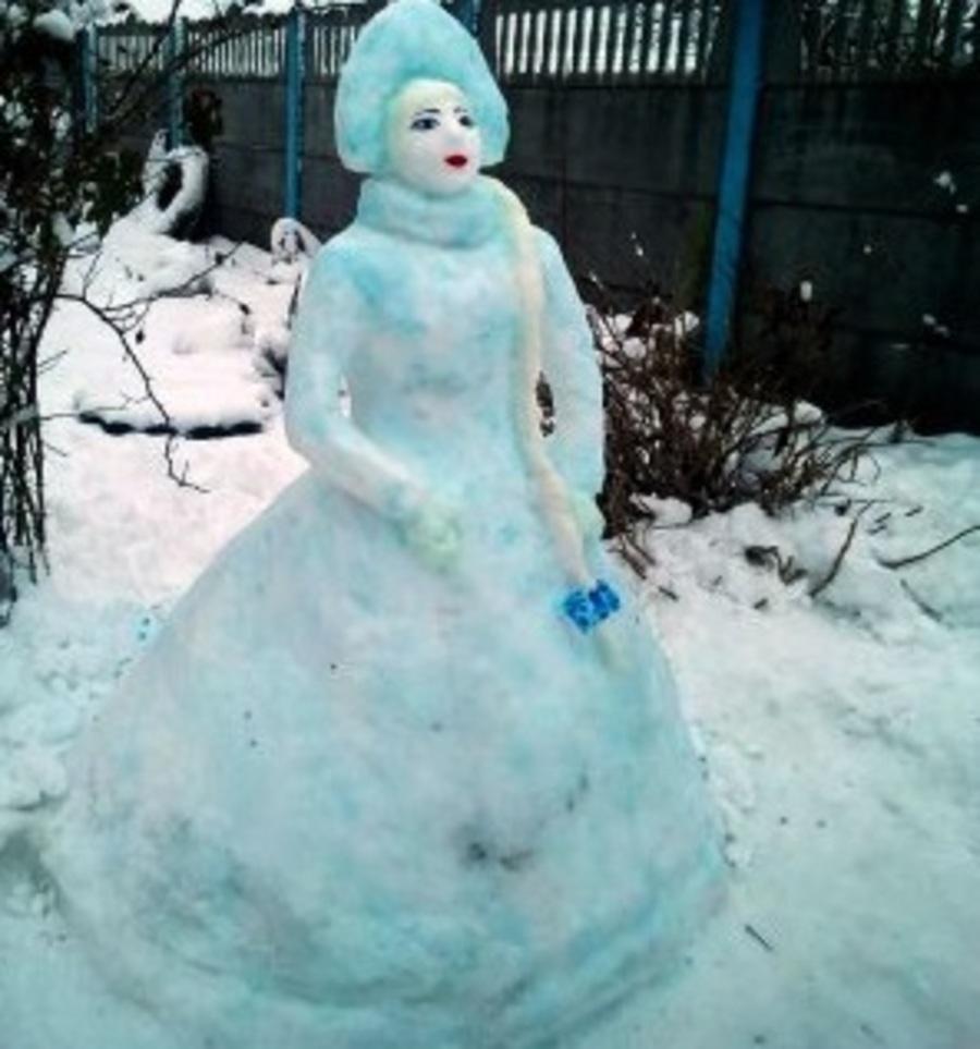 Снежные фигуры 2023 своими руками: для детского сада, школы, легкие, простые