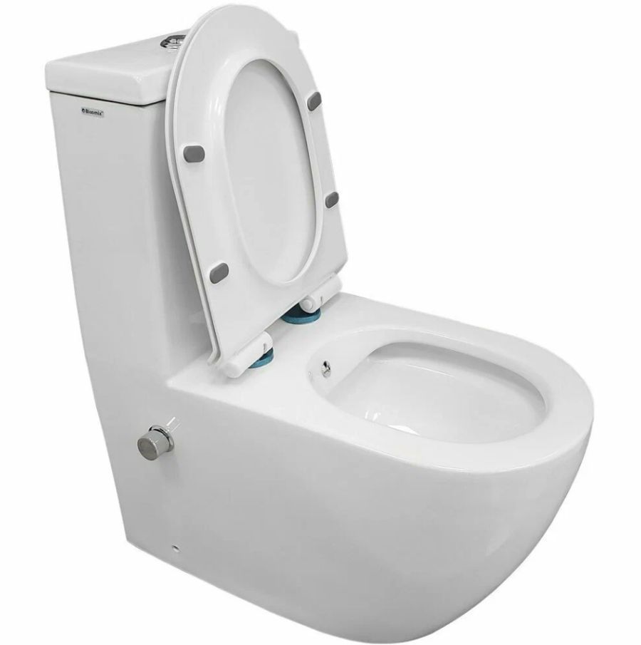 Унитаз-моноблок: установка, какой лучше, как крепится, подключение, фото