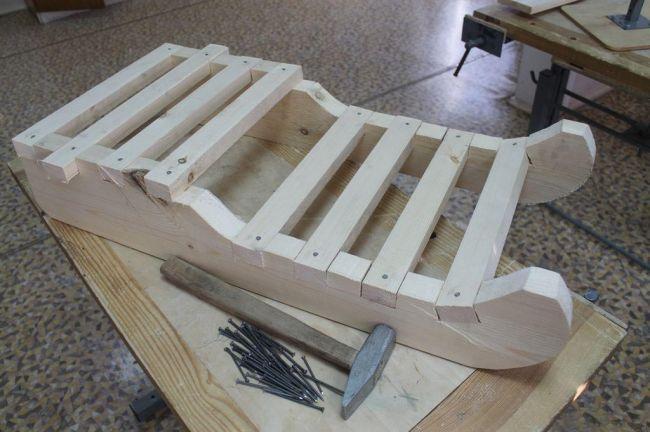 Деревянные санки своими руками: как сделать, чертежи