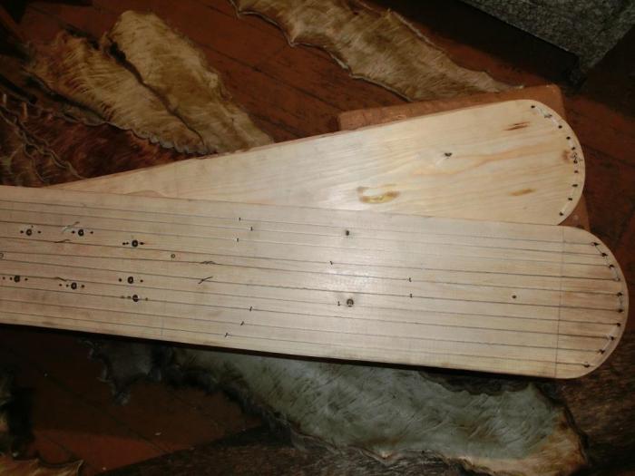 Как самому сделать охотничьи лыжи