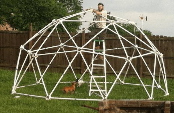 Как сделать купол для бассейна своими руками: для круглого, каркасного, складной