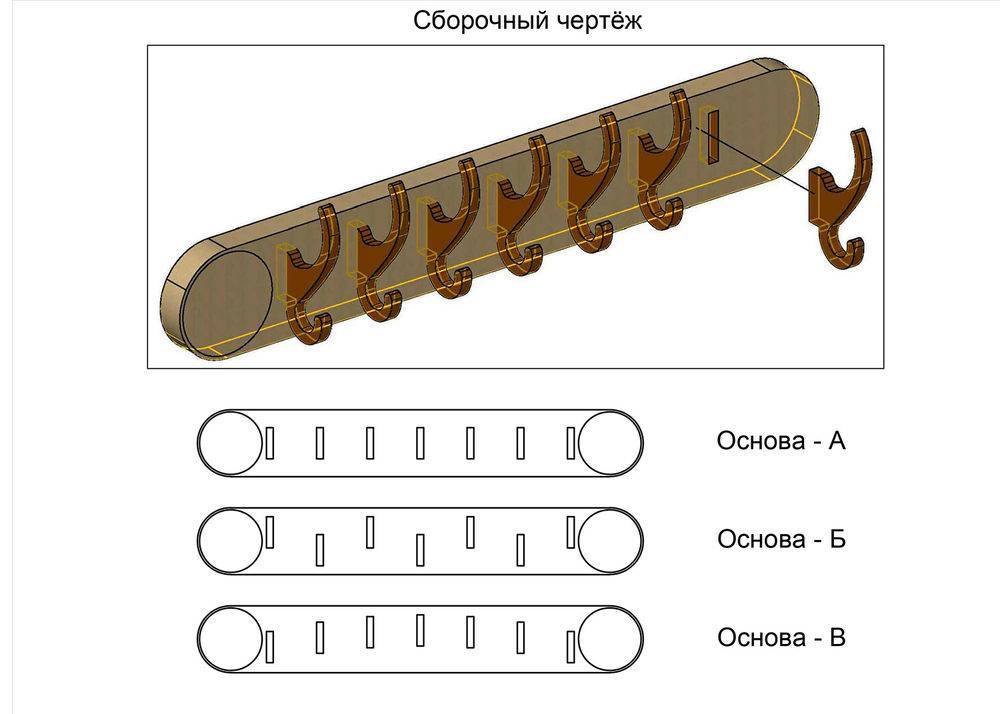 Деревянная вешалка в баню для одежды своими руками