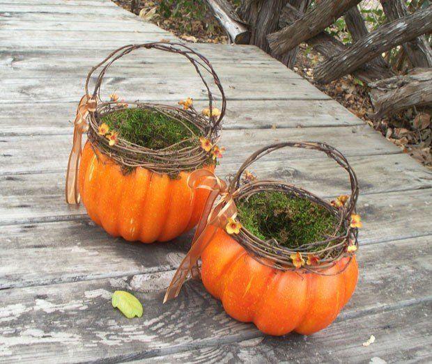 Как сделать корзинку из тыквы своими руками: пошаговая инструкция, фото