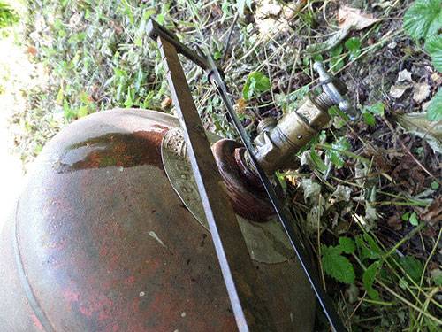 Как сделать коптилку из газового баллона своими руками