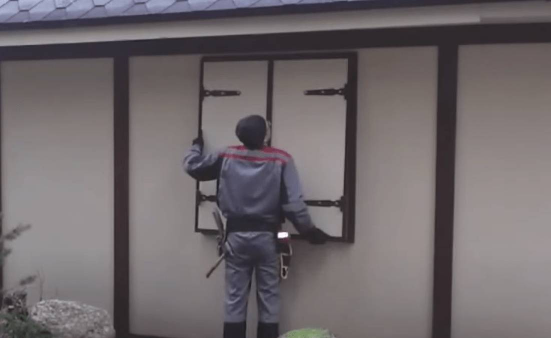 Ставни на окна своими руками: из дерева, декоративные, от воров, внутренние