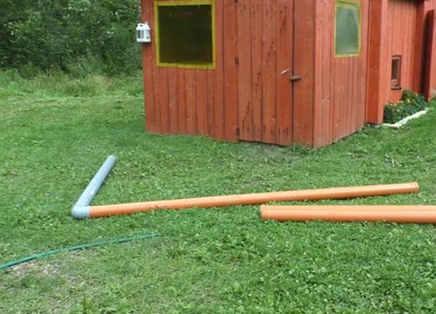 Как и куда сливать воду с бассейна на даче: каркасного, надувного, видео