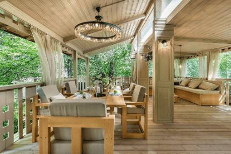 Летняя кухня для дачи своими руками: бюджетная, фото, проекты, с террасой