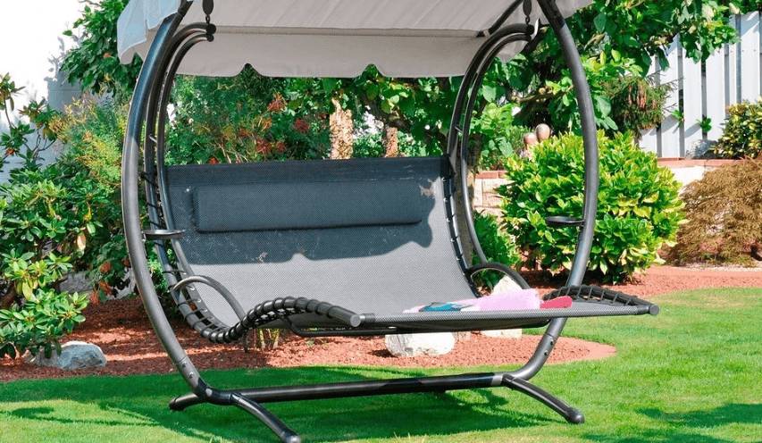 Качели из металла своими руками для дачи: детские, как сделать, чертежи, на подшипниках