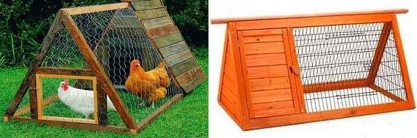 Как сделать переносной курятник своими руками