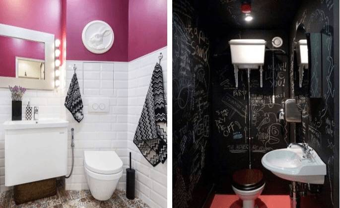 Обои для туалета в квартире: лучшие, как выбрать, фото, дизайн, отделка