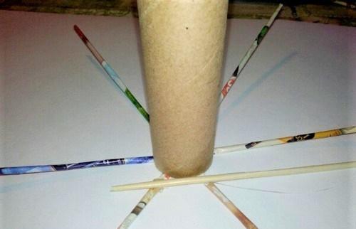 Как сделать рождественский венок из бумаги, картона своими руками