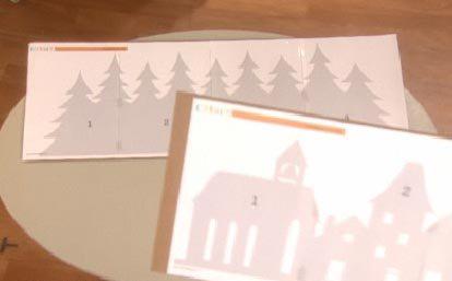 Рождественская деревня своими руками: шаблоны, мастер-классы, фото