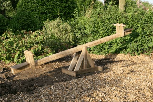 Как сделать качели-весы для детей, взрослых своими руками