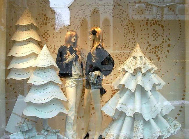 Украшение магазина к Новому году 2023 своими руками: идеи, фото, креативное