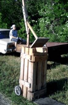 Пресс для сена: как сделать ручной своими руками, чертежи, размеры