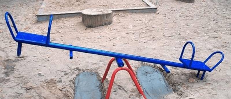 Как сделать качели-весы для детей, взрослых своими руками