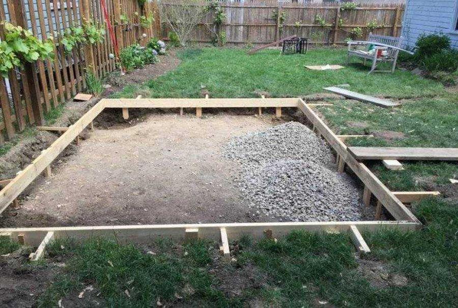 Летняя кухня с мангальной зоной своими руками на даче