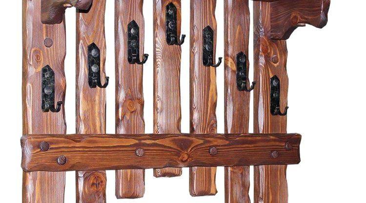 Деревянная вешалка в баню для одежды своими руками