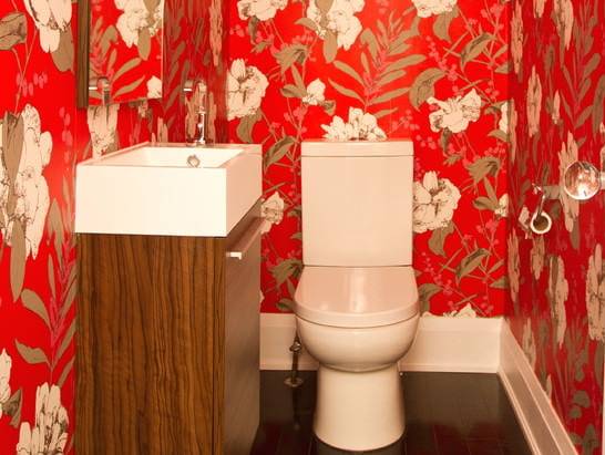 Обои для туалета в квартире: лучшие, как выбрать, фото, дизайн, отделка