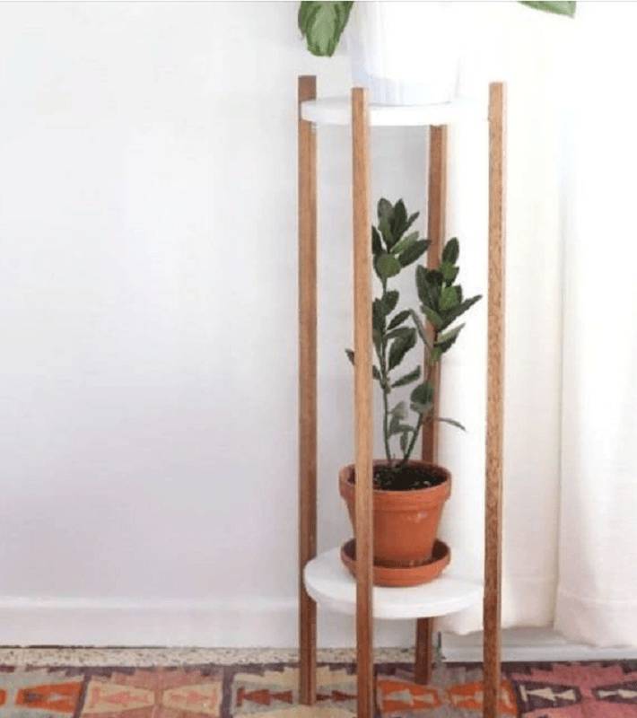 Стеллаж для цветов своими руками: фото, чертежи, из дерева, на подоконник