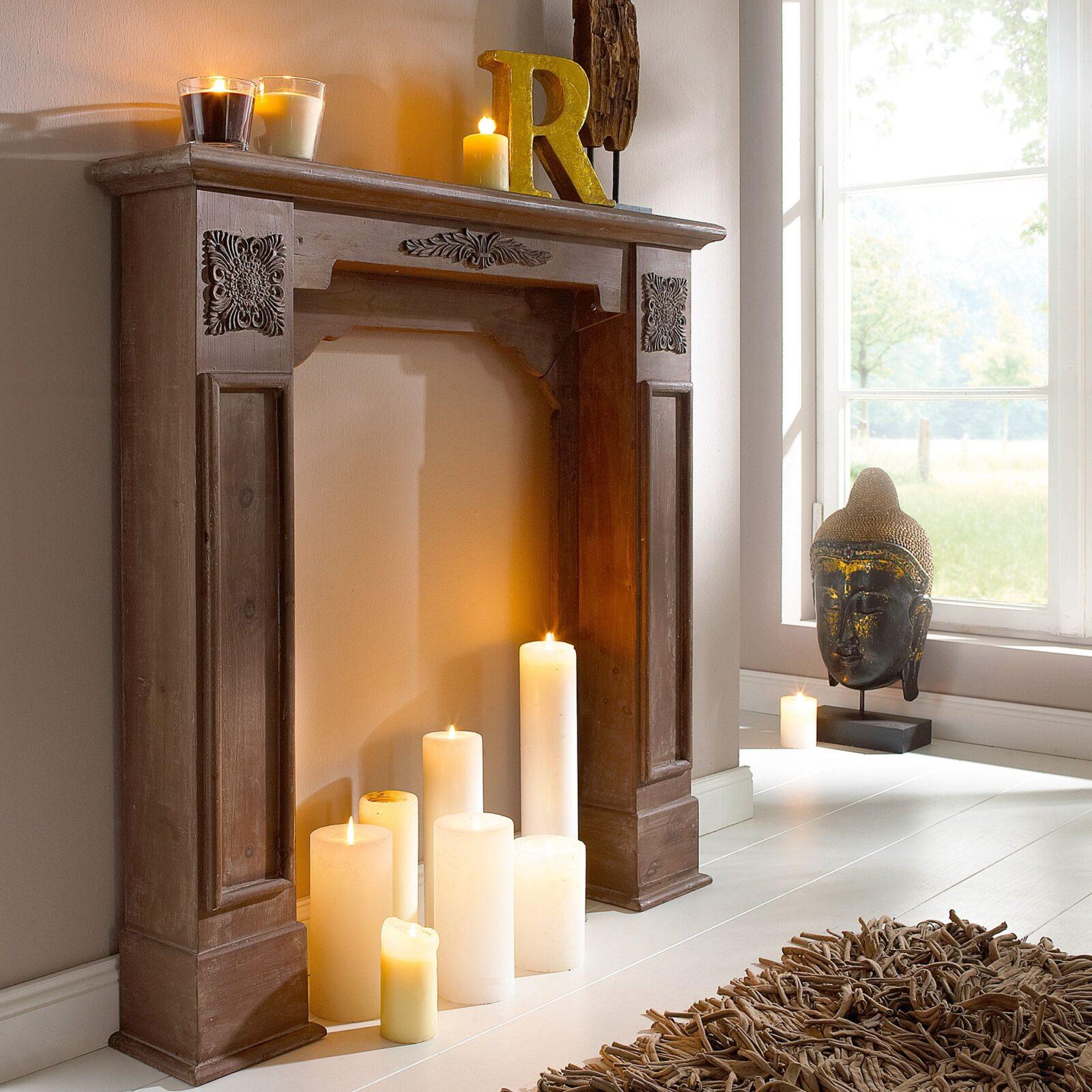 Как сделать фальш-камин из фанеры своими руками