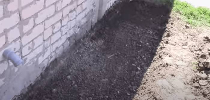 Отмостка вокруг гаража: как сделать своими руками, перед воротами, фото