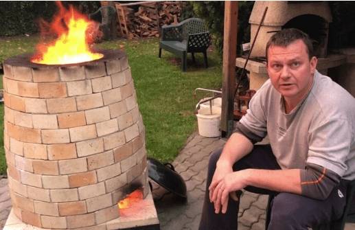 Тандыр из кирпича своими руками на даче: из шамотного, красного, как сделать, видео