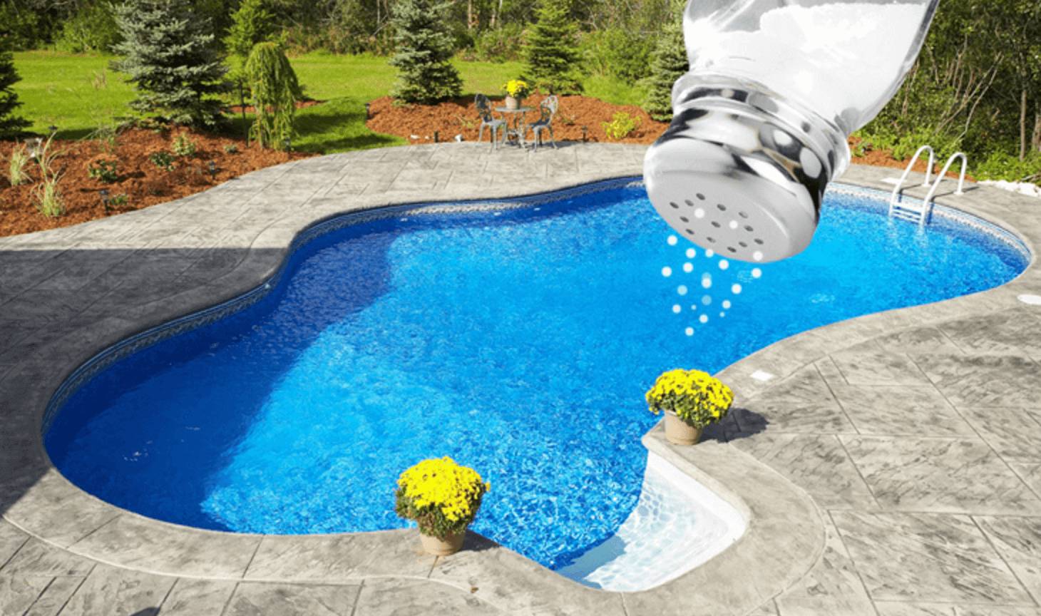 Как сделать морскую воду в бассейне на даче, в помещении