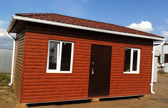 Металлическая бытовка своими руками для дачи: пошаговая инструкция, как сделать