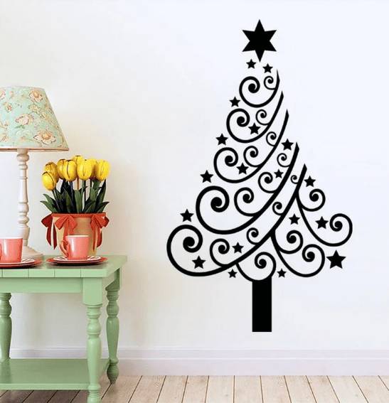 Как прикрепить гирлянду к стене: с обоями, без гвоздей