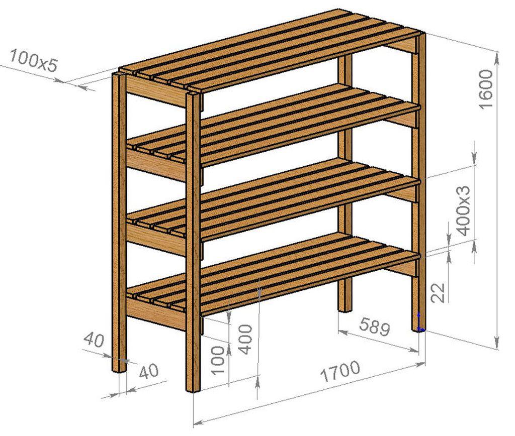 Как сделать полки в подвале, погребе своими руками: варианты, фото
