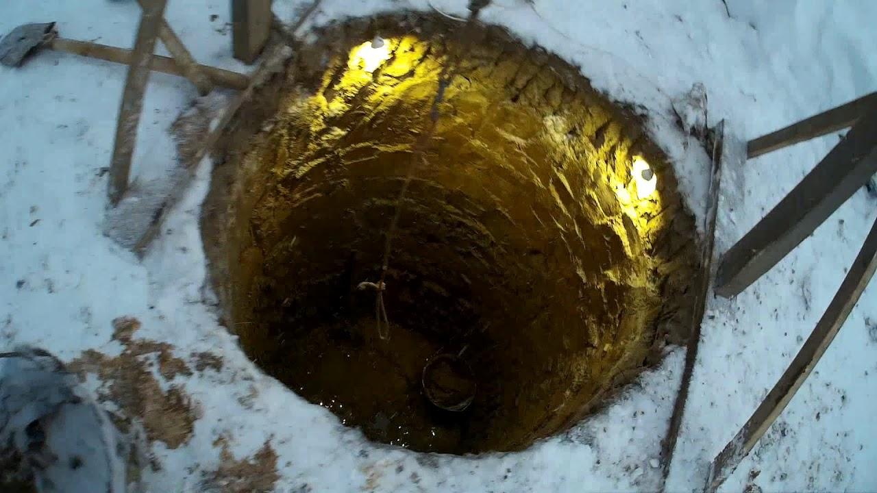 Копка колодцев зимой: плюсы и минусы