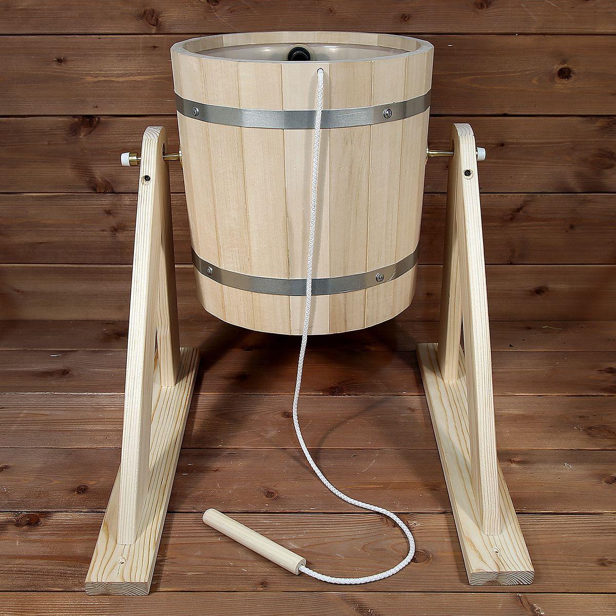 Ведро для обливания в бане своими руками: как установить, как называется