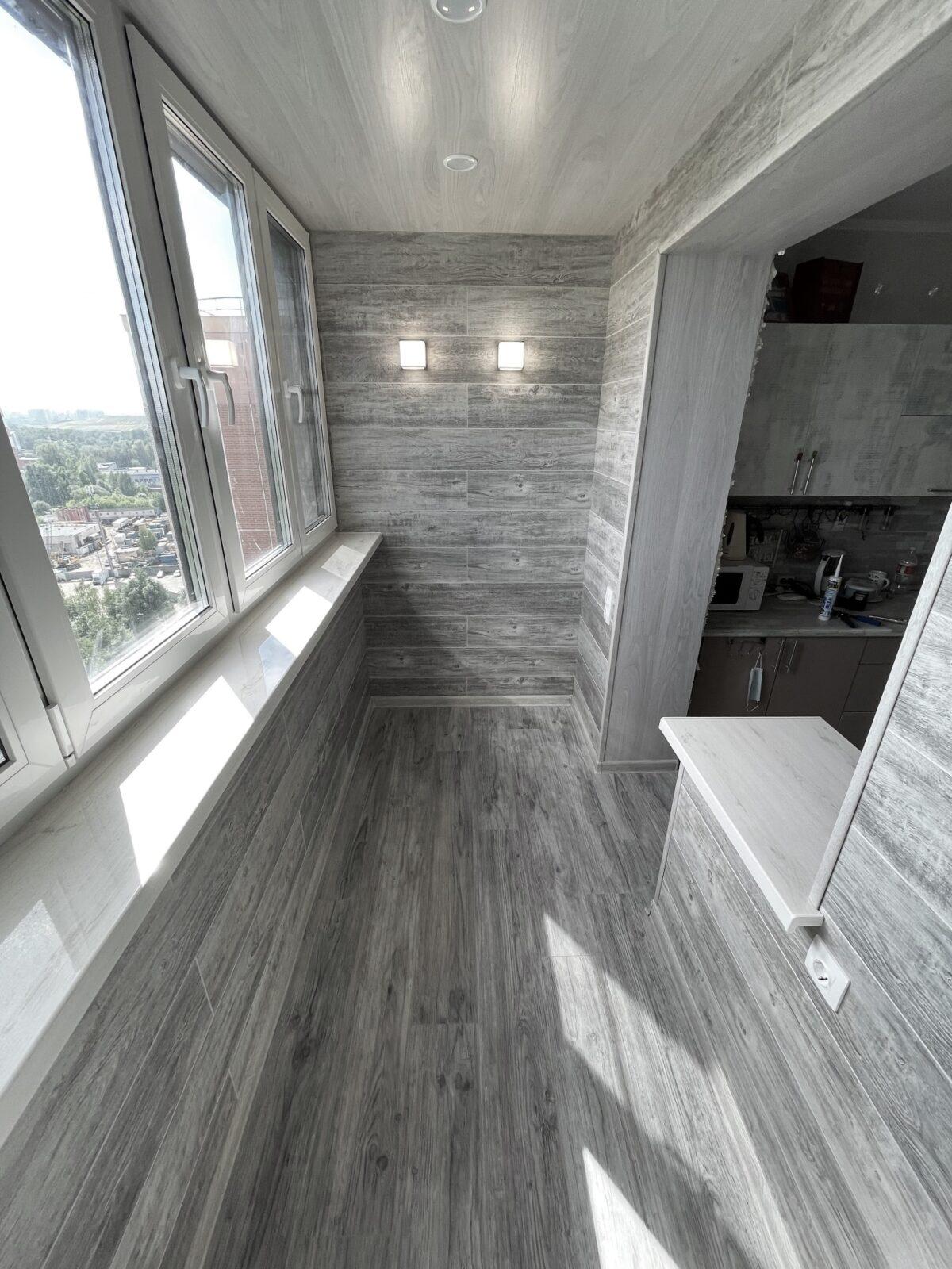 Обшивка балкона ламинатом своими руками: внутри, плюсы и минусы, фото, видео, отзывы