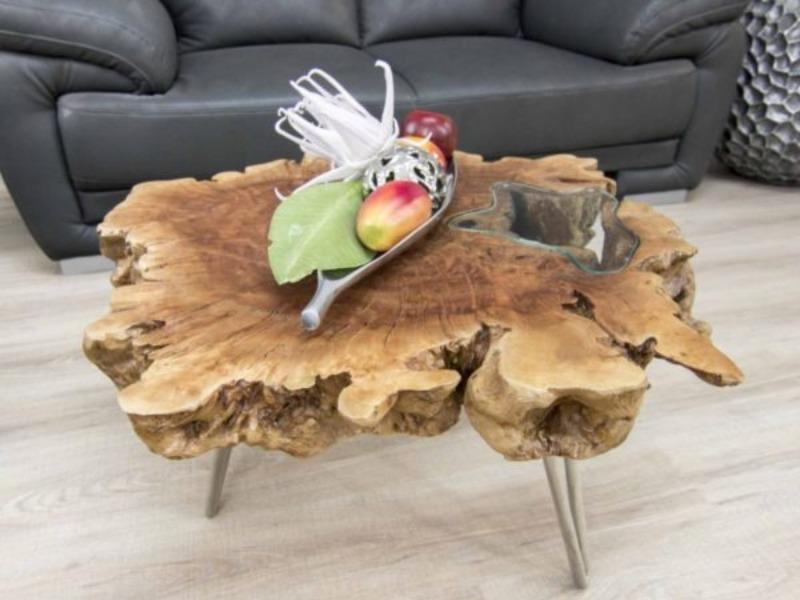Столик из спила дерева своими руками: как сделать, фото