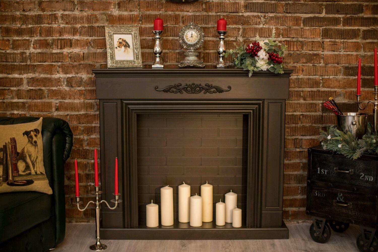 Как сделать фальш-камин из фанеры своими руками