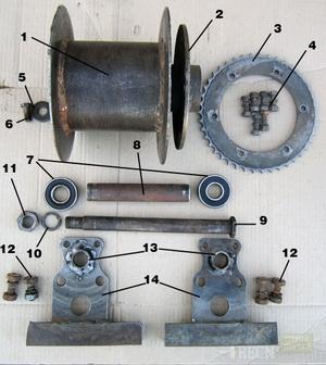 Как сделать лебедки для лодок ПВХ: якорные, для перемещения, прицепа
