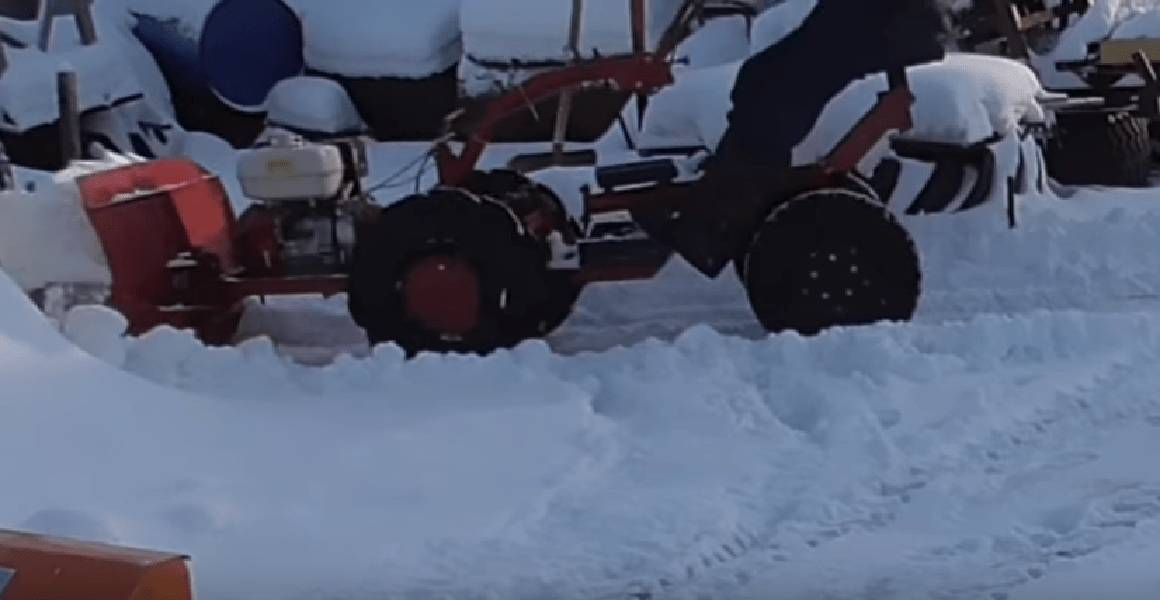 Как сделать снегоуборщик на мотоблок своими руками