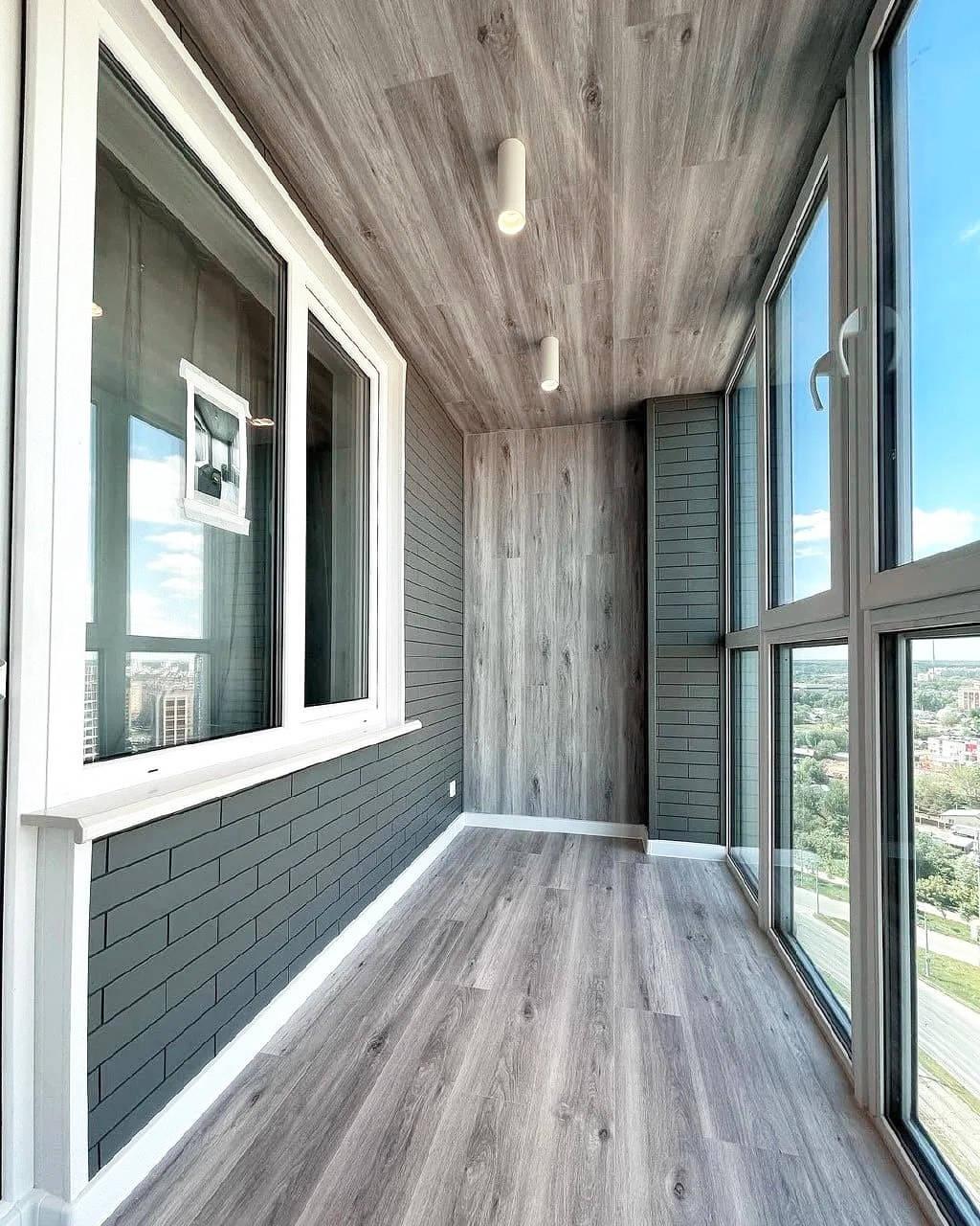 Обшивка балкона ламинатом своими руками: внутри, плюсы и минусы, фото, видео, отзывы