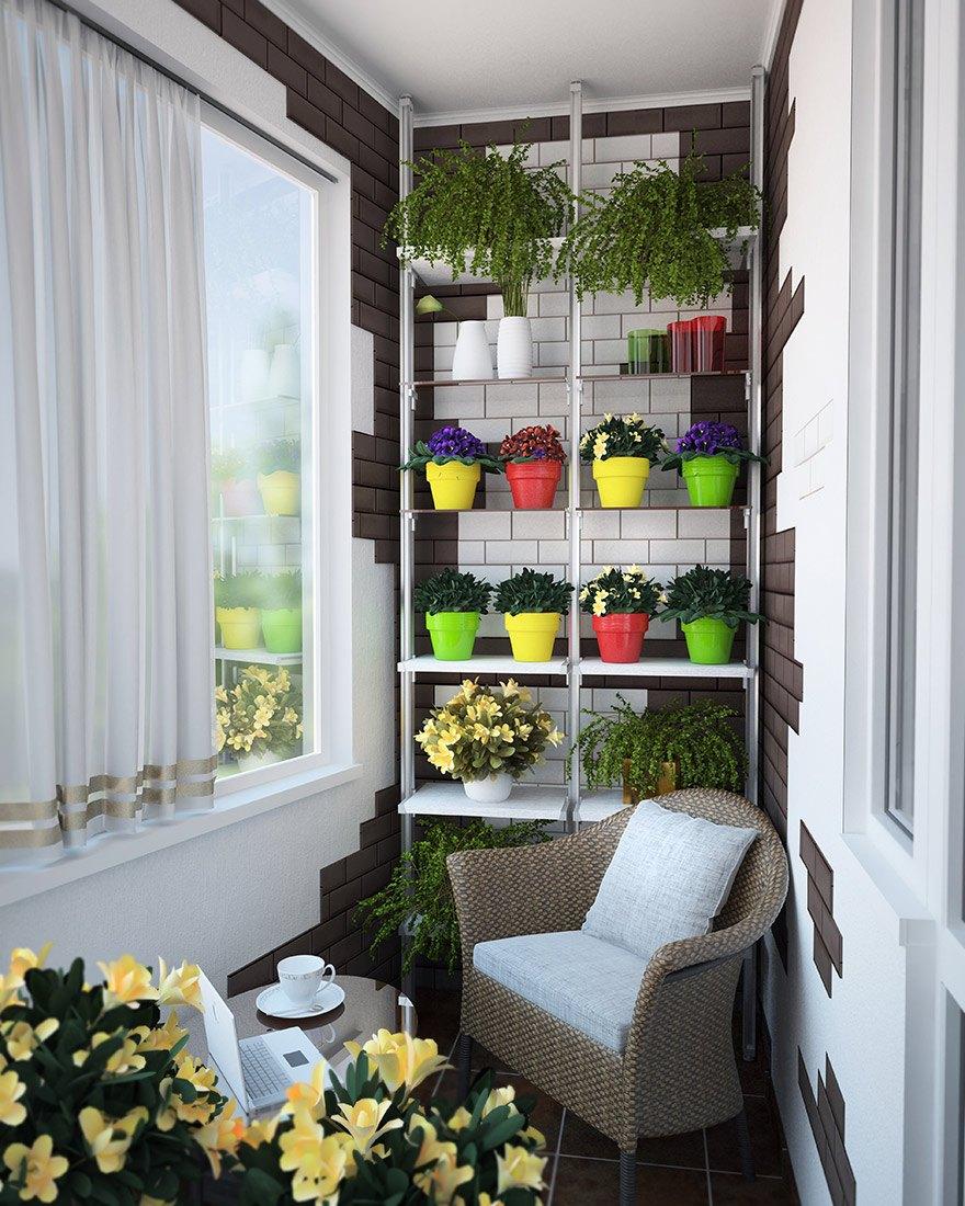 Как сделать полки на балконе для хранения своими руками: фото, варианты